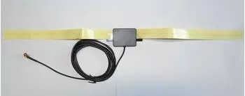 Blaupunkt DAB Antenne Scheibenklebeantenne mit Verbindungsstecker SMB-Female