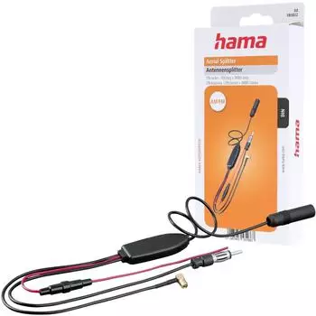 Hama Antennen-Splitter AM/FM + DAB/DAB+ SMB/DIN (00185822)