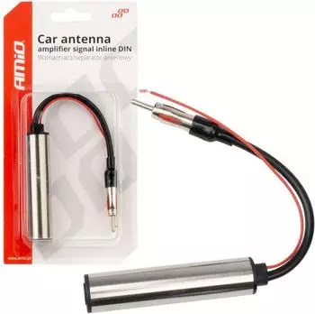 AMiO Antennenverstärker DIN 12V/24V (04132)