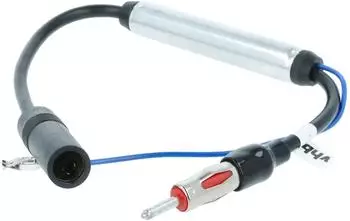 vhbw Antennenadapter DIN (m) auf DIN (f) Antennenverst&auml;rker Phantomeinspeisung, 35cm (136607077)