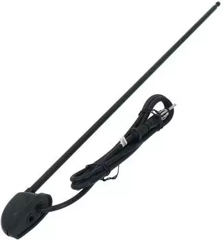 Carpoint Universelle Fensterholm-Antenne 64cm, schwarz (2010021)