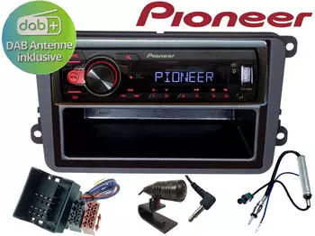 Pioneer DSX DAB+ Set für VW Golf V und Golf VI