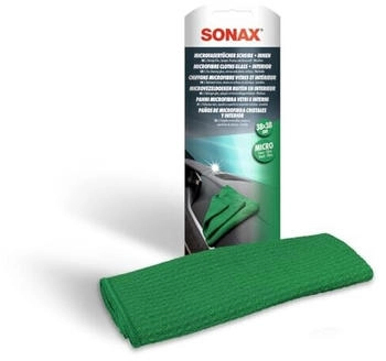 Sonax MicrofaserTuch Scheibe+Innen für Glas, Spiegel, Display & Kunststoffoberflächen (04984000)