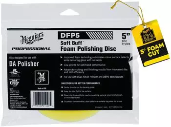 Meguiars Soft Buff DA Stützscheibe 5" für MT300 Dual Action Poliermaschine (DBP5)