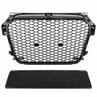 Frontgrill Glanz Schwarz passend f&uuml;r Audi A1 8X 2010&ndash;2015