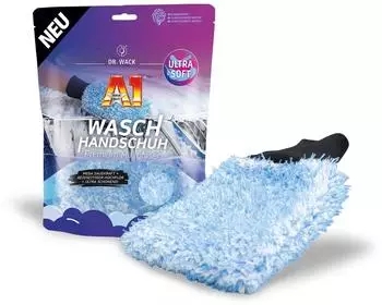 Dr.Wack Auto-Waschhandschuh A1 aus Mikrofaser hochflorig Maße 23 x 30 cm
