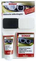 SONAX 04059410, SONAX SchweinwerferaubereitungsSet 28-teilig Reinigt und poliert