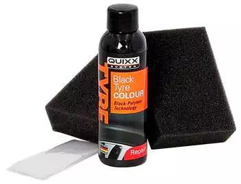 Quixx Reifen-Farbe schwarz