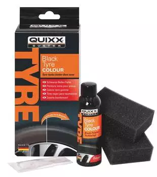 Quixx Reifen-Farbe schwarz – Quixx Reifen-Farbe schwarz: Perfekte Farbgebung für Ihre Reifen
