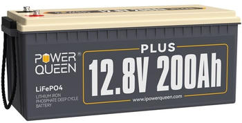 Power Queen P12V200-200-Plus-8-A160-DE LiFePO4 12V 200Ah