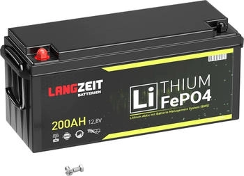 LANGZEIT Batterien Wohnmobil Solar USV 12V 200Ah