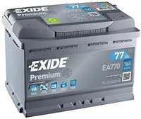 Exide EA770, Exide EA770 Premium Carbon Boost 77Ah Autobatterie, inkl. 7.5 Euro Pfand