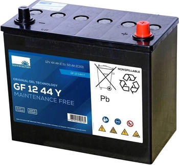 Exide Sonnenschein GF 12 044 Y dryfit Blei Gel Antriebsbatterie 12V 44Ah (5h) VRLA
