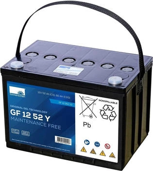 Exide Sonnenschein GF 12 052 Y O dryfit Blei Gel Antriebsbatterie 12V 52Ah (5h) VRLA