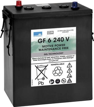 Exide GF 06 240 V dryfit Blei Gel Antriebsbatterie 6V 240Ah (GF06-240V)
