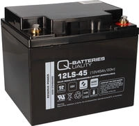 Quality Batteries - Q-batteries 12ls-45 12v 45ah Blei-vlies-akku / Agm Vrla Mit Vds
