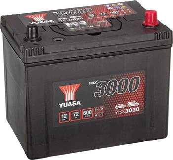 Yuasa YBX3000 SMF Starterbatterie 12V 72Ah 630A (YBX3030)