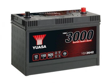 Yuasa Super Heavy Duty SMF Autobatterie 12V 110Ah Poltyp T1 (YBX3642)