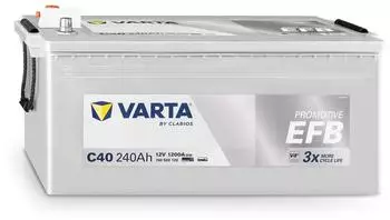 VARTA C40 ProMotive EFB LKW Batterie 12V 240Ah 740500120