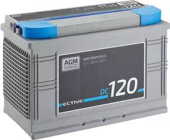 Ective Batteries DC 120 AGM Deep Cycle 120Ah Versorgungsbatterie (VRLA)