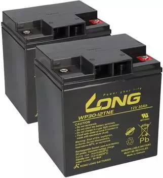 Kung Long AGM-Batterie 2x 12V 30Ah (19094)