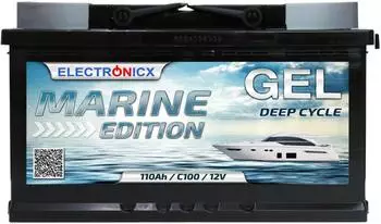Electronicx Marine Edition GEL-Batterie 12V 110Ah (Elec-GEL-Marine-110AH)