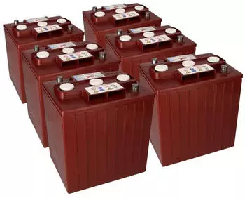 Trojan TE35 Traktionsbatterie 6V 245Ah Deep Cycle (18697)