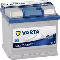 Varta C22 - Autobatterie Blue Dynamic 12V / 52Ah / 470A