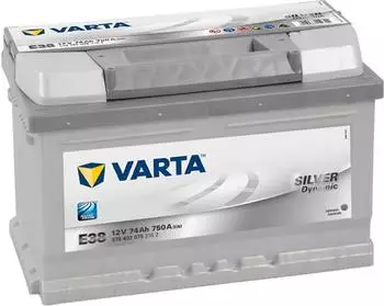 VARTA Silver Dynamic 12V 74Ah E38