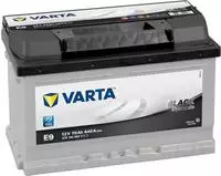 VARTA 570144064, VARTA E9 Black Dynamic 570 144 064 Autobatterie 70Ah, inkl. 7.5 Euro