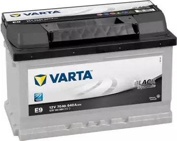VARTA Black Dynamic 12V 70Ah E9