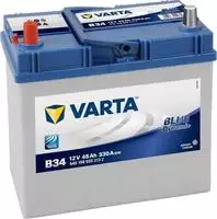 Varta B00RZ5685O, Varta B34 - Starterbatterie Varta BLUE DYNAMIC 12V / 45Ah