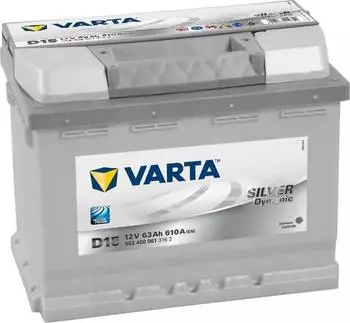 VARTA Silver Dynamic 12V 63Ah D15
