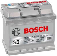 BOSCH 0 092 S50 010, Autobatterie BOSCH S5001 12V 52Ah 520A B13 0 092 S50 010