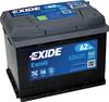 Exide EB620, Exide Excell EB620 Starterbatterie 62Ah 540A [Hersteller-Nr....