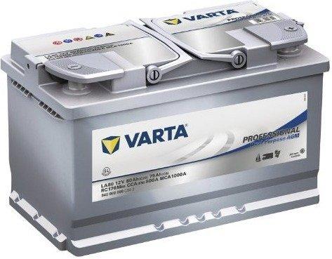 VARTA Professional Dual Pupose AGM 12V 80Ah LA 80