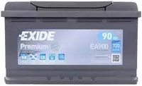 Exide EA900, Exide EA900 Premium Carbon Boost 90Ah Autobatterie, inkl. 7.5 Euro Pfand