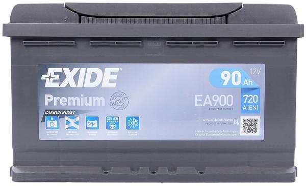 Exide Premium EA900 12V 90Ah Erfahrungen 3.9/5 Sternen
