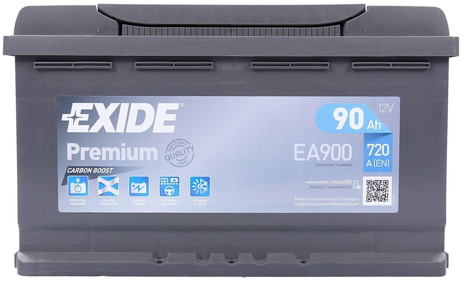 Exide Excell EB712 12V 71Ah Autobatterie