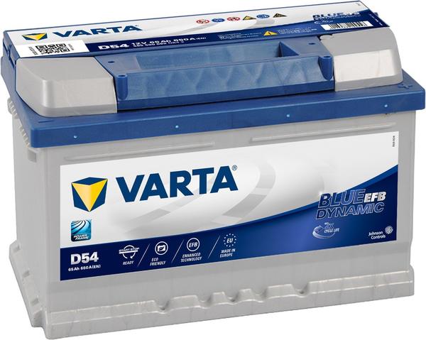 VARTA Blue Dynamic EFB 12V 65Ah D54