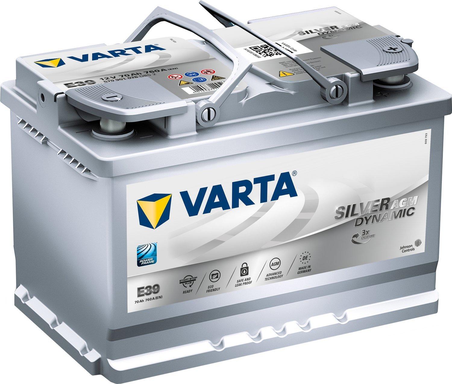 Varta Silver Dynamic AGM 12V 70Ah E39 Test ❤️ Jetzt ab 122,97 € (März 2022)  Testbericht.de