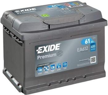 Exide Premium EA612 12V 61 Ah