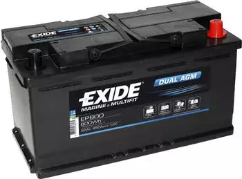 Exide 12V 92Ah EP800