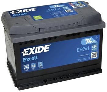 Exide Excell EB741 12V 74Ah