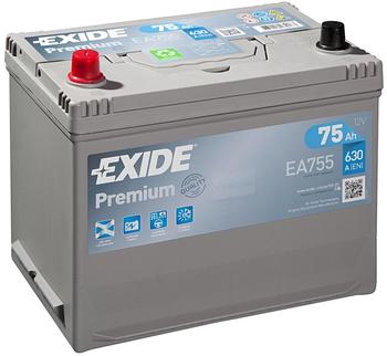 Exide Premium EA755 12V 75Ah