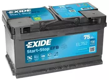 Exide 12V 75Ah EL752