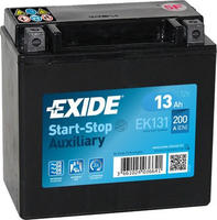 Exide EK131, Exide EK131 Start-Stop Auxiliary AGM 12V 13Ah 200A St&uuml;tzbatterie AUX14,
