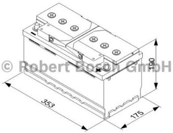 Bosch T3 12V 88Ah (0 092 T30 130)