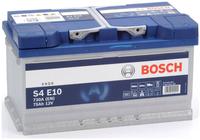 BOSCH 0 092 S4E 100, Autobatterie BOSCH S4E10 12V 75Ah 730A B13 0 092 S4E 100