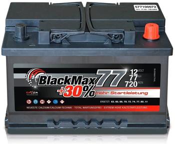 BlackMax 12V 77Ah +30%